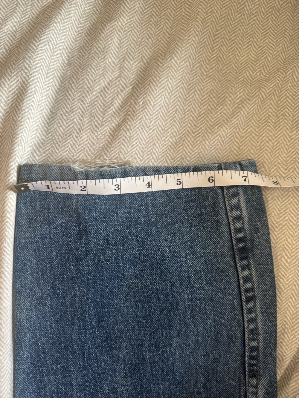 Vintage Men's Wrangler Five Star Premium Jeans Straight Medium Wash Size 28X29 - Picture 11 of 13